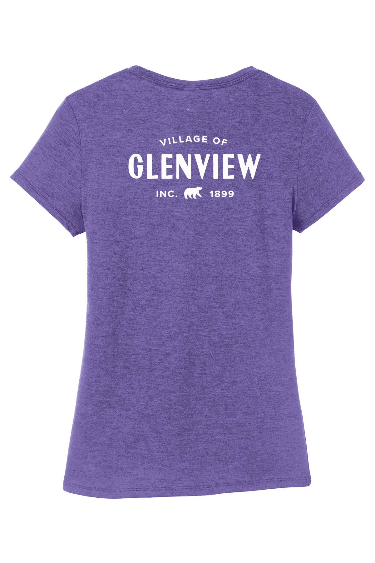 District Women’s Perfect Tri Tee-Purple Frost-DM130L