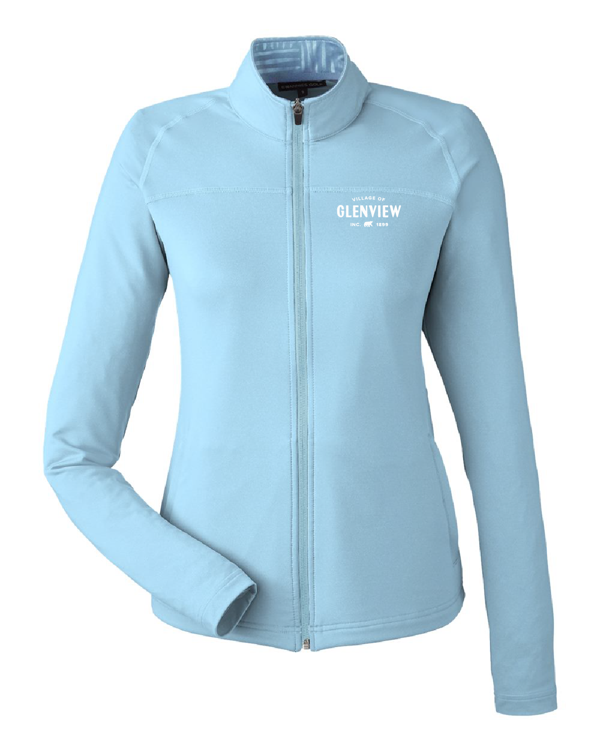 Swannies Women's Cora Full-Zip Jacket-Sky-SWF400L