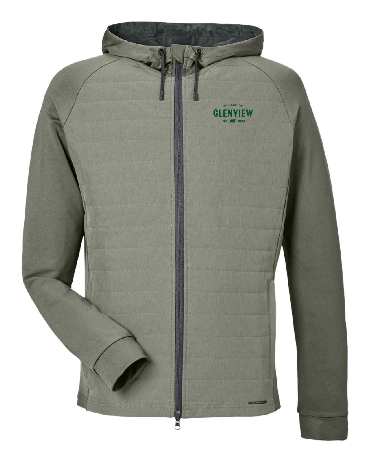 Swannies Men's Coleman Jacket-Olive Grey-SWCJ600