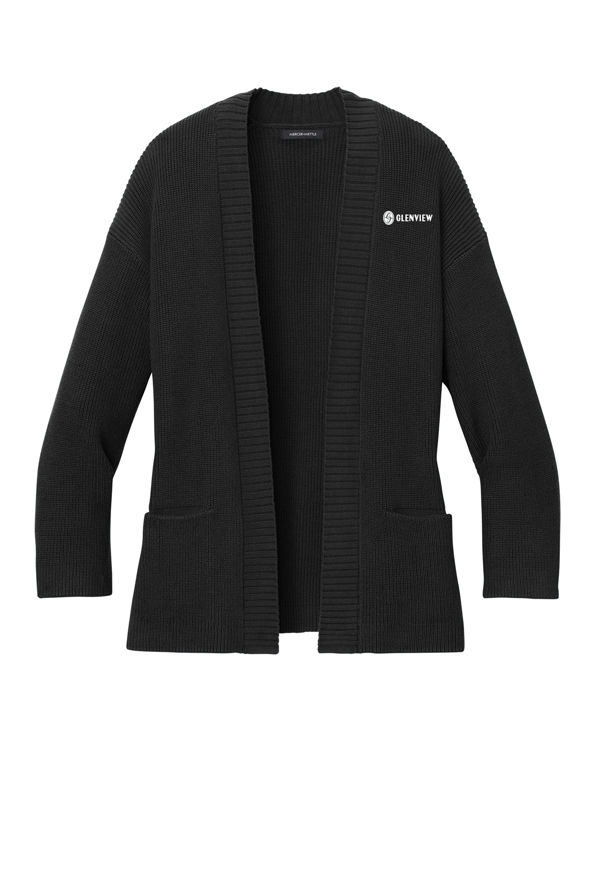 Mercer+Mettle Women’s Open Cardi-Deep Black-MM3021